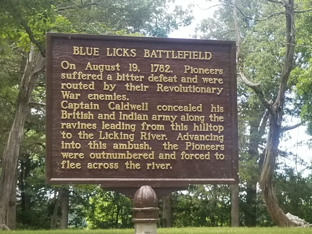 Blue Licks Battlefield State Resort Park in Carlisle, Kentucky